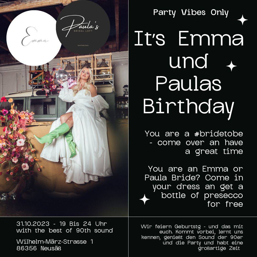Emma und Paulas Birthday